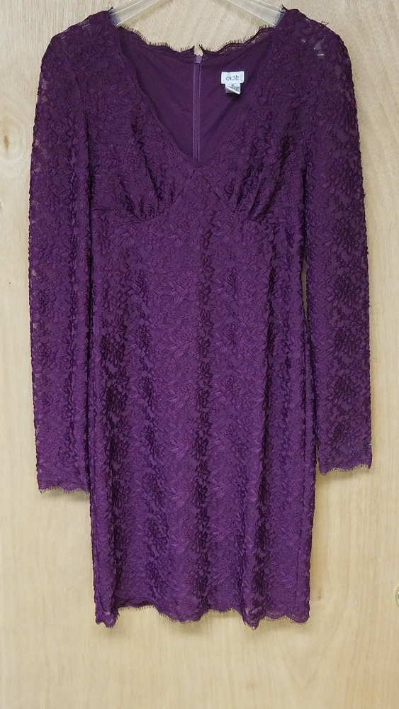 Cache Plum lace dress